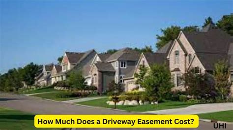 The survey will. . How much does an easement cost